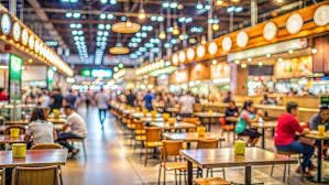 food court